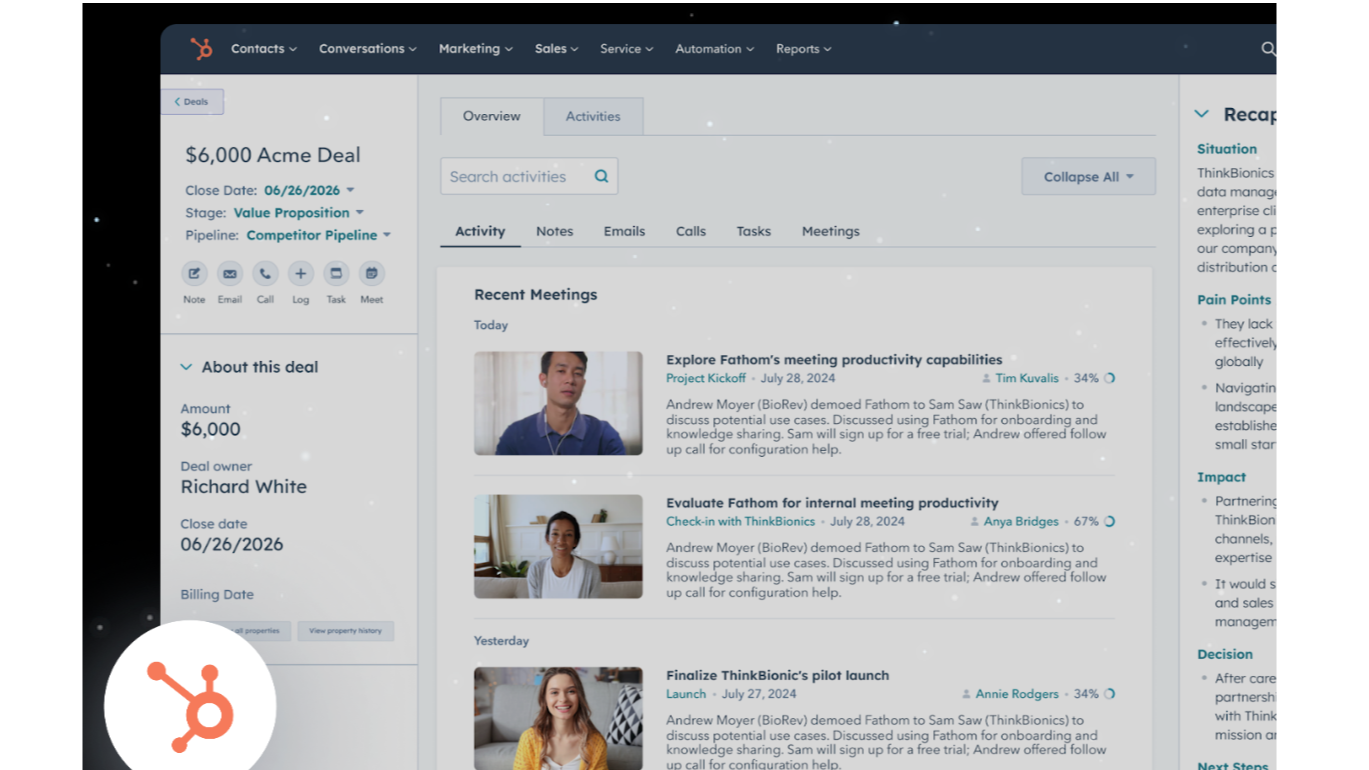 Eliminate the post-meeting data entry